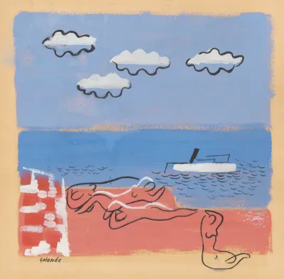 On a Sea Beach