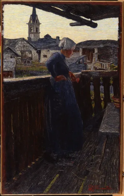 On Balcony