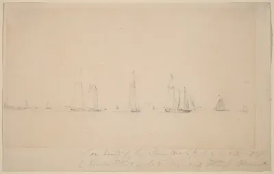 On Board of the Stony Brook Packet