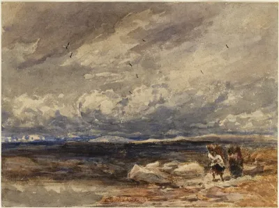On Carrington Moss, Cheshire