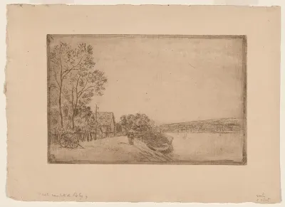 On the Banks of the Loing: The Cart