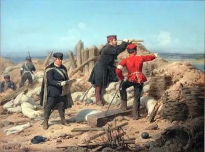 On the battlefield at Düppel