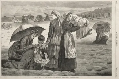 On the Beach at Long Branch - The Children's Hour