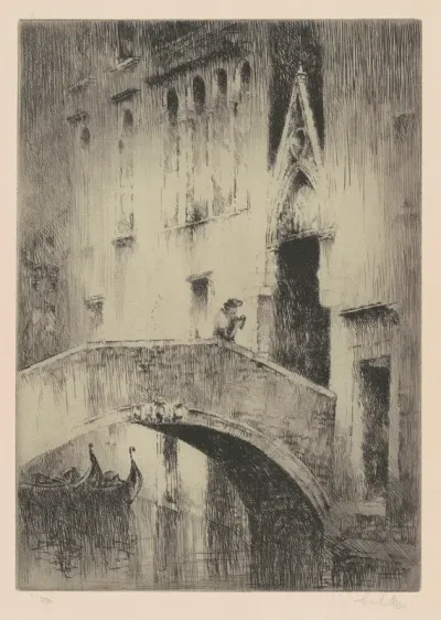 On the Bridge, Venice