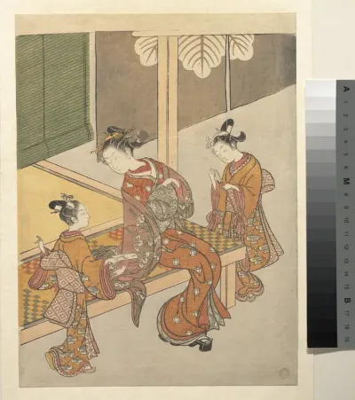 On the Engawa of Tsuta-ya
