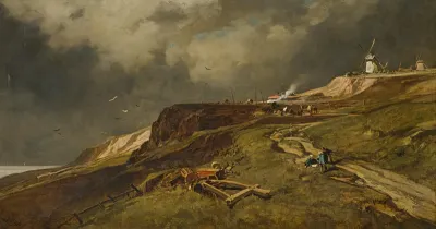 On the Normandy coast