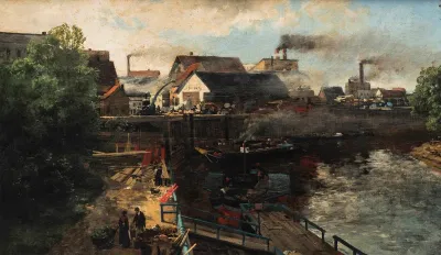 On the Oder in Breslau