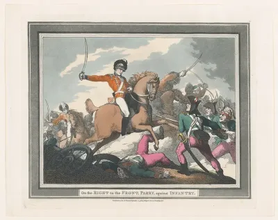On the Right to the Front, Parry, against Infantry
