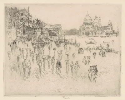 On the Riva, from Pennell's Window