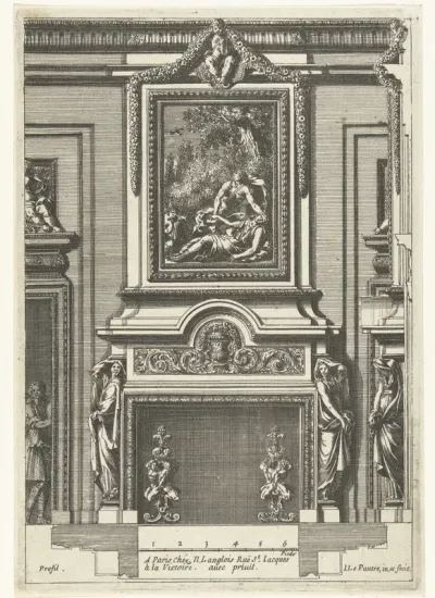 Onderboezem met vierkant schilderij