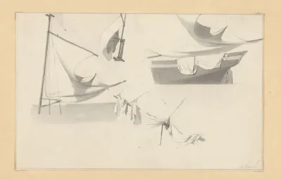 Onderdelen van een zeilschip