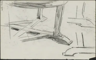 Onderstel van een tafel