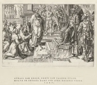 Onderwerping van zes Duitse steden, 1547