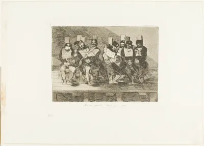 One Can't Tell Why, plate 35 from The Disasters of War