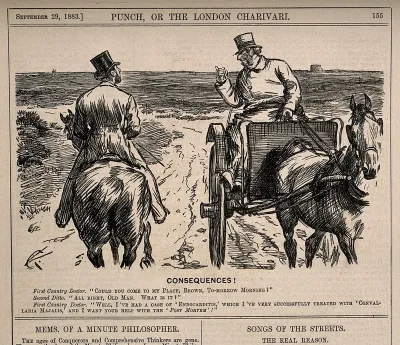 One country doctor asks another to assist him in a post mortem on the corpse of one of his successfully-treated patients