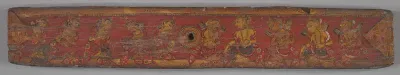 One of a Pair of Jain Manuscript Covers (Patli)
