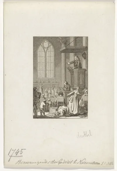 Onrust in de kerk te Nijkerk, 1749