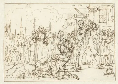 Onthoofding van de Heer De Bouteville en de graaf van Chapelle