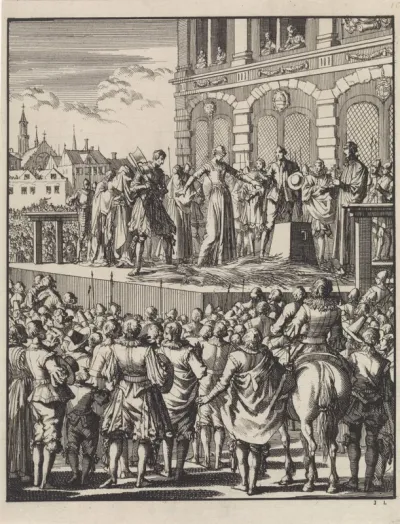 Onthoofding van Lady Jane Grey te Londen, 1554