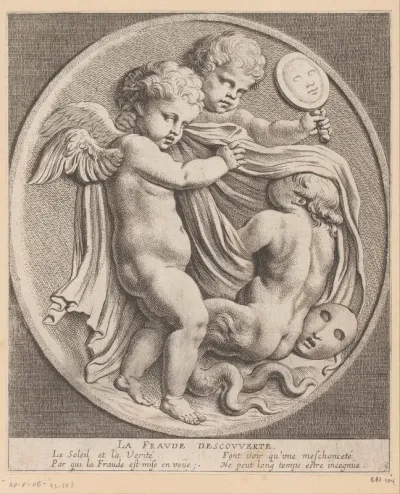 Ontmaskerde putto