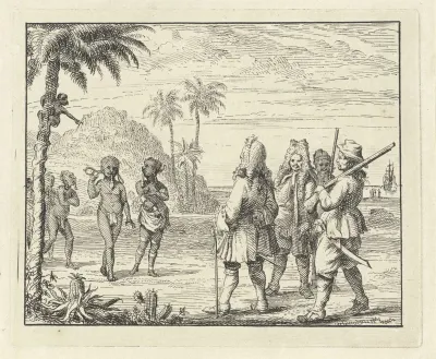 Ontmoeting tussen Afrikanen en Europeanen