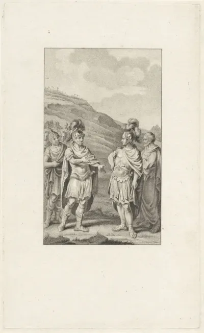 Ontmoeting tussen Scipio en Hannibal