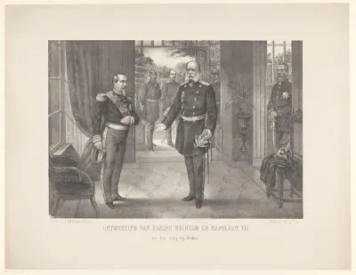 Ontmoeting tussen Wilhelm I en Napoleon III