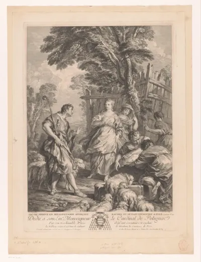 Ontmoeting van Jacob en Rachel