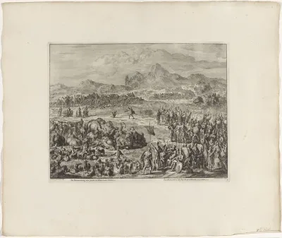 Ontmoeting van Jakob en Esau