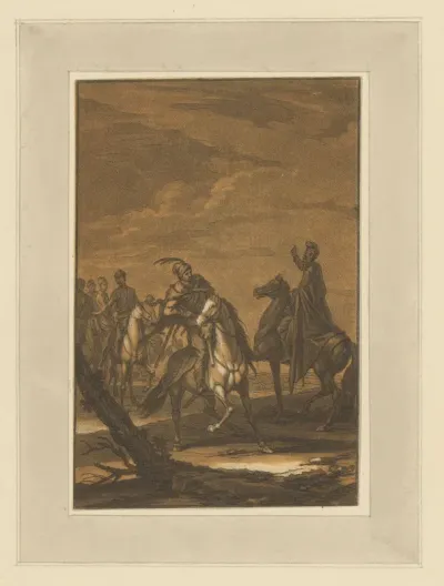 Ontmoeting van ruiters