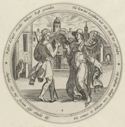 Ontmoeting van Tobias en de engel