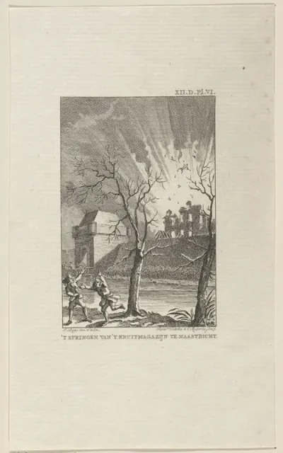 Ontploffing van het kruitmagazijn te Maastricht, 1761