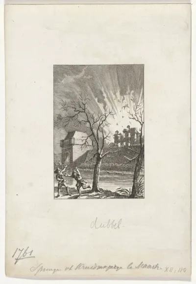 Ontploffing van het kruitmagazijn te Maastricht, 1761