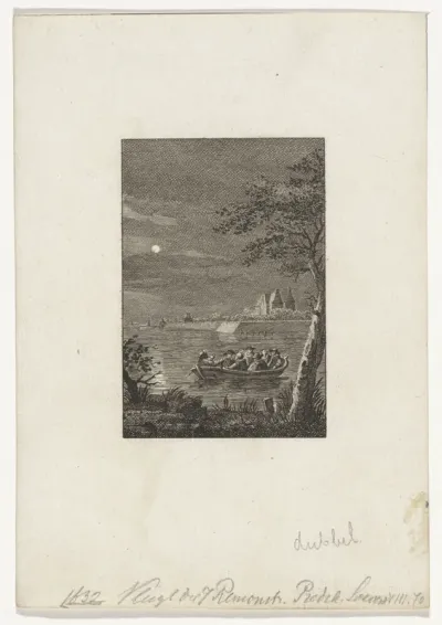 Ontsnapping van de zeven remonstrantse predikanten uit slot Loevestein, 1631