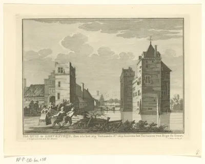 Ontsnapping van Hugo de Groot in de boekenkist uit Slot Loevestein, 1621