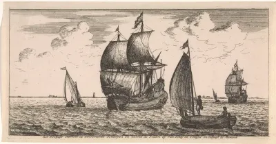 Ontvangst van de post op zee