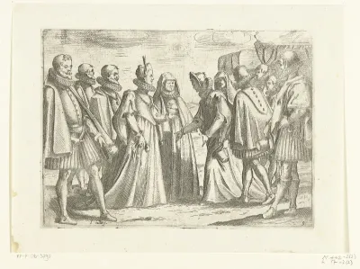 Ontvangst van Margaretha van Oostenrijk in Mantua
