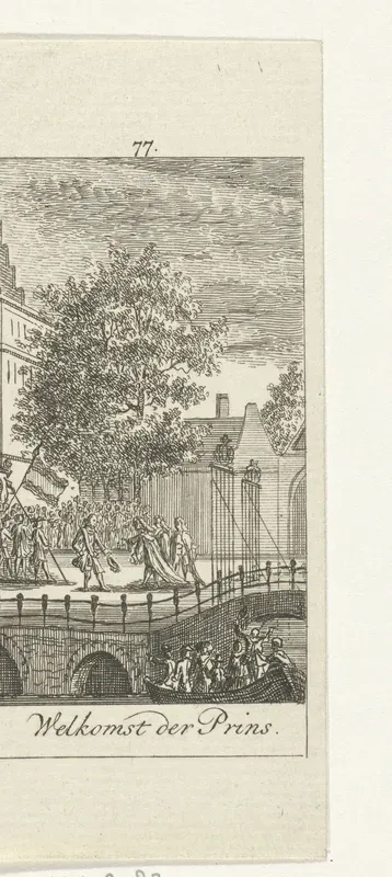Ontvangst van Willem III in Engeland, 1688