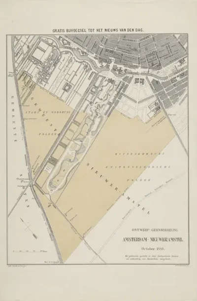 Ontwerp grensregeling Amsterdam-Nieuweramstel
