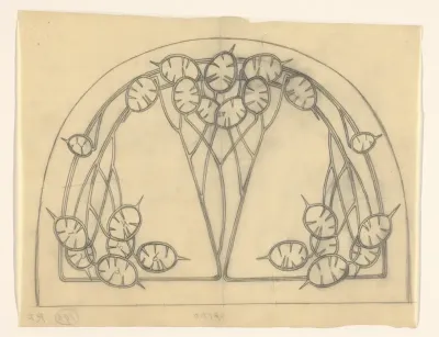 Ontwerp met patroon van judaspenningen