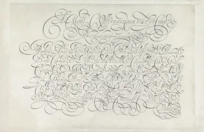 Ontwerp van een schrijfvoorbeeld: A mons. C. Offermans (...)