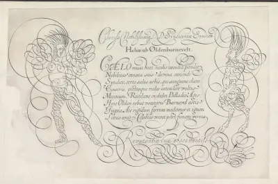 Ontwerp van een schrijfvoorbeeld: Clariss. nobilissimoq[ue] (...).