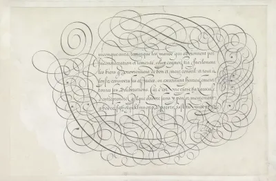 Ontwerp van een schrijfvoorbeeld: Quiconque aura remarqué (...)