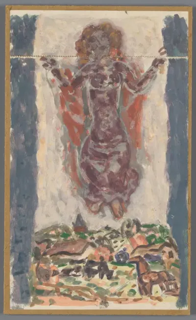 Ontwerp voor band van: Karl Baarslag, S.O.S., [1936-1937]