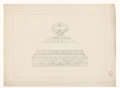 Ontwerp voor cloche (op ware grootte)