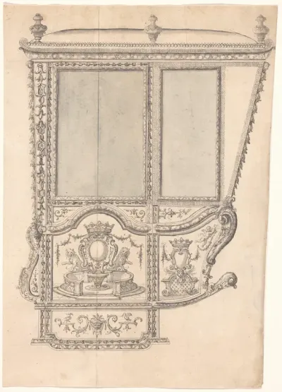 Ontwerp voor (de beschildering van) een rijtuig