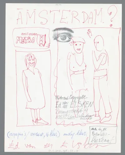 Ontwerp voor de cover van fotoboek Amsterdam?