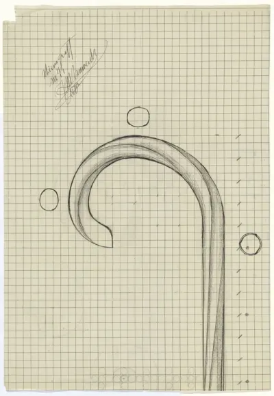 Ontwerp voor de haak van een paraplu