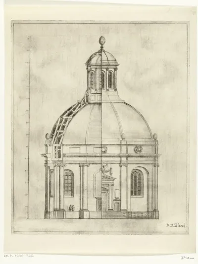 Ontwerp voor de Oostkerk in Middelburg