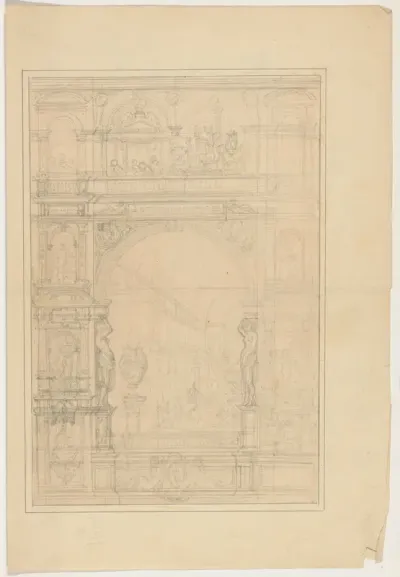 Ontwerp voor de titelplaat van L’Art Industriel